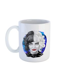 Кружка Каждому Своё "Круелла/Cruella/Фильм/101 долматинец" 330 мл