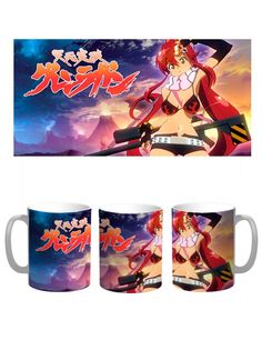 Кружка Каждому Своё "Гуренн-лаганн/Gurren Lagann/Аниме" 330 мл