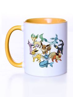 Кружка Каждому Своё "Покемоны/Pokemon/Аниме" 330 мл