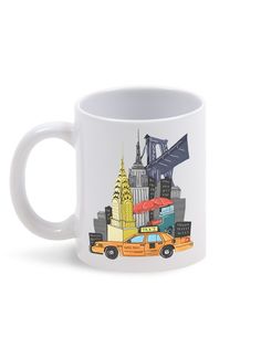 Кружка Каждому Своё "Нью-Йорк/New York/USA/США" 330 мл