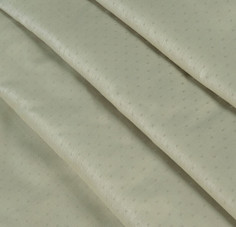 Простыня Maktex из страйп-сатина на резинке 200x220x20 Точки Кремово-бежевый