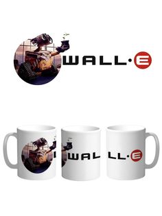 Кружка Каждому Своё "Валли/Ева/WALL-E/Мультфильм" 330 мл