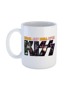 Кружка Каждому Своё "Kiss/Кисс/Рок-группа" 330 мл