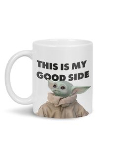 Кружка Каждому Своё "Мастер Йода/Star Wars/Звездные войны" 330 мл