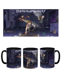 Кружка Каждому Своё "Фазмофобия/Phasmophobia/Игра" 330 мл