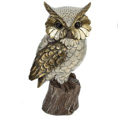 Фигурка декоративная пластик ALAT Home Сова 11х10,5х21см 781800