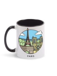 Кружка Каждому Своё "Париж/Paris/Франция" 330 мл