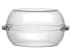 Посуда для СВЧ овальная 2,85 л + крышка 2,85 л (утятница) 59072 Pasabahce