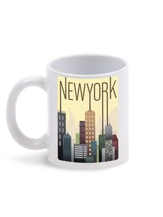 Кружка Каждому Своё "Нью-Йорк/New York/USA/США" 330 мл
