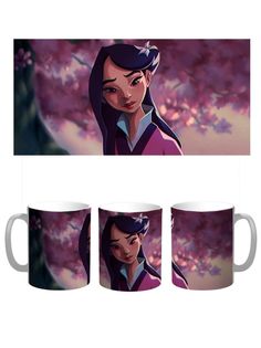 Кружка Каждому Своё "Мулан/Mulan/Мультфильм" 330 мл