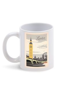 Кружка Каждому Своё "Лондон/London/Биг-Бен" 330 мл