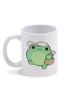 Кружка Каждому Своё "Милая жаба/Frog/Лягушка" 330 мл