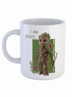 Кружка Каждому Своё "Грут/Groot/Стражи Галактики" 330 мл