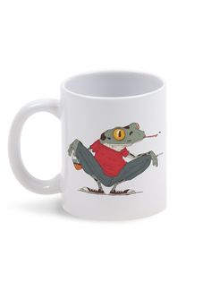 Кружка Каждому Своё "Милая жаба/Frog/Лягушка" 330 мл