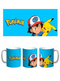 Кружка Каждому Своё "Покемоны/Pokemon/Аниме" 330 мл