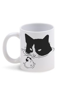 Кружка Каждому Своё "Кот/Котик/Космос" 330 мл