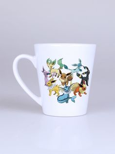 Кружка Каждому Своё "Покемоны/Pokemon/Аниме" 360 мл