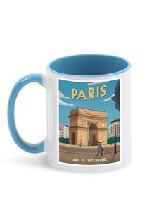 Кружка Каждому Своё "Париж/Paris/Франция" 330 мл