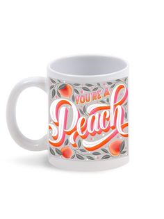 Кружка Каждому Своё "Youre a Peach/Ты мой персик" 330 мл