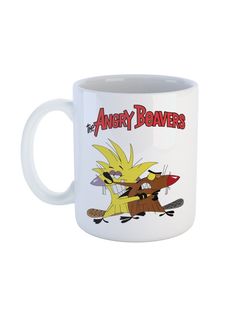 Кружка Каждому Своё Крутые бобры/The Angry Beavers 330 мл