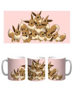 Кружка Каждому Своё "Покемоны/Pokemon/Аниме" 330 мл