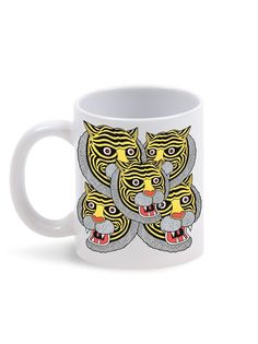 Кружка Каждому Своё "Тигр/Tiger/Япония" 330 мл