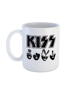 Кружка Каждому Своё "Kiss/Кисс/Рок-группа" 330 мл