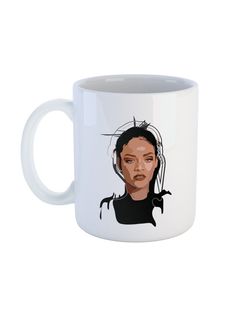 Кружка Каждому Своё "Рианна/Rihanna/Певица/Хип-хоп" 330 мл