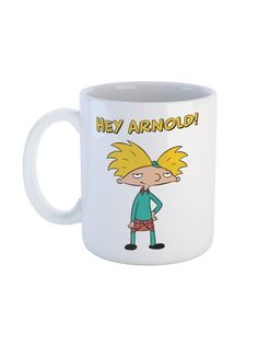 Кружка Каждому Своё "Эй Арнольд/Hey Arnold" 330 мл