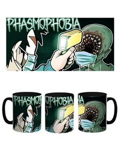 Кружка Каждому Своё Фазмофобия/Phasmophobia/Игра 330 мл