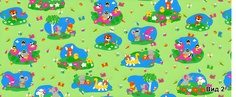 Простыня Maktex из бязи 100x150 Солнечный день (зел)