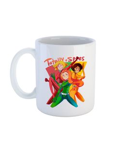 Кружка Каждому Своё "Тотали спайс/Totally Spies/Мультсериал" 330 мл