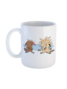 Кружка Каждому Своё "Крутые бобры/The Angry Beavers" 330 мл