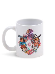 Кружка Каждому Своё "Overwatch/Овервотч/Игра" 330 мл