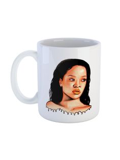 Кружка Каждому Своё "Рианна/Rihanna/Певица/Хип-хоп" 330 мл