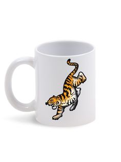 Кружка Каждому Своё "Тигр/Tiger/Япония" 330 мл