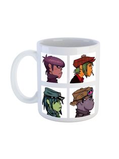 Кружка Каждому Своё "Гориллаз/Gorillaz" 330 мл