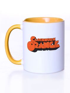 Кружка Каждому Своё "Заводной апельсин/Orange/Кубрик" 330 мл