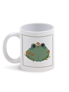 Кружка Каждому Своё "Милая жаба/Frog/Лягушка" 330 мл