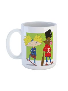 Кружка Каждому Своё "Эй Арнольд/Hey Arnold" 330 мл
