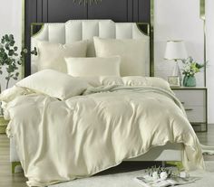 Пододеяльник Maktex из тенселя 150 х 200 60S 4294 Перламутровый
