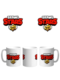 Кружка Каждому Своё "Бравл Старс/Brawl Stars/Игра" 330 мл