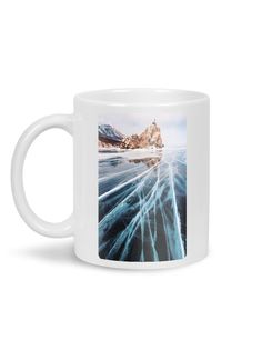 Кружка Каждому Своё "Озеро Байкал/Lake Baikal/Россия" 330 мл