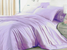 Пододеяльник Maktex из тенселя 145 х 215 60S 4247 Сирень