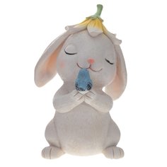Фигурка декоративная пластик ALAT Home Заяц 10х11х14,5см 783633