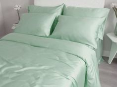 Пододеяльник Maktex из тенселя 200 х 200 60S 4265 Серо-зеленый