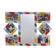 Фоторамка коллаж с зеркалом пластик ALAT Home 65х3х45см 608931