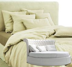 Простыня Maktex круглая из варёного хлопка на резинке 220x220x20 622 Солнечный