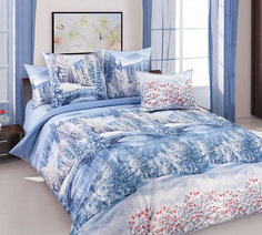 Простыня Maktex из бязи 150x220 Зима
