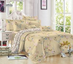 Пододеяльник Maktex из твил сатина 200 х 220 12-21 Цветы и узоры